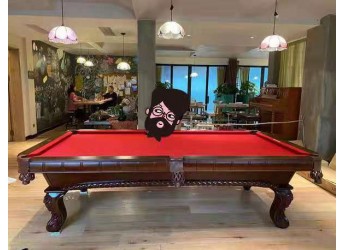 二手复古别墅家用美式台球桌（汤臣一品拆下来的